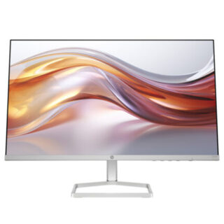 "HP 524sw Series 5 23.8"" FHD Monitor, White Color