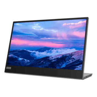 Lenovo L15 15.6" FHD USB-C Portable Monitor, Grey Color, Connectivity: 2 USB-C 3.2 Gen 1 - 66E4UAC1WL